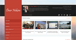 Desktop Screenshot of onerhekim.com
